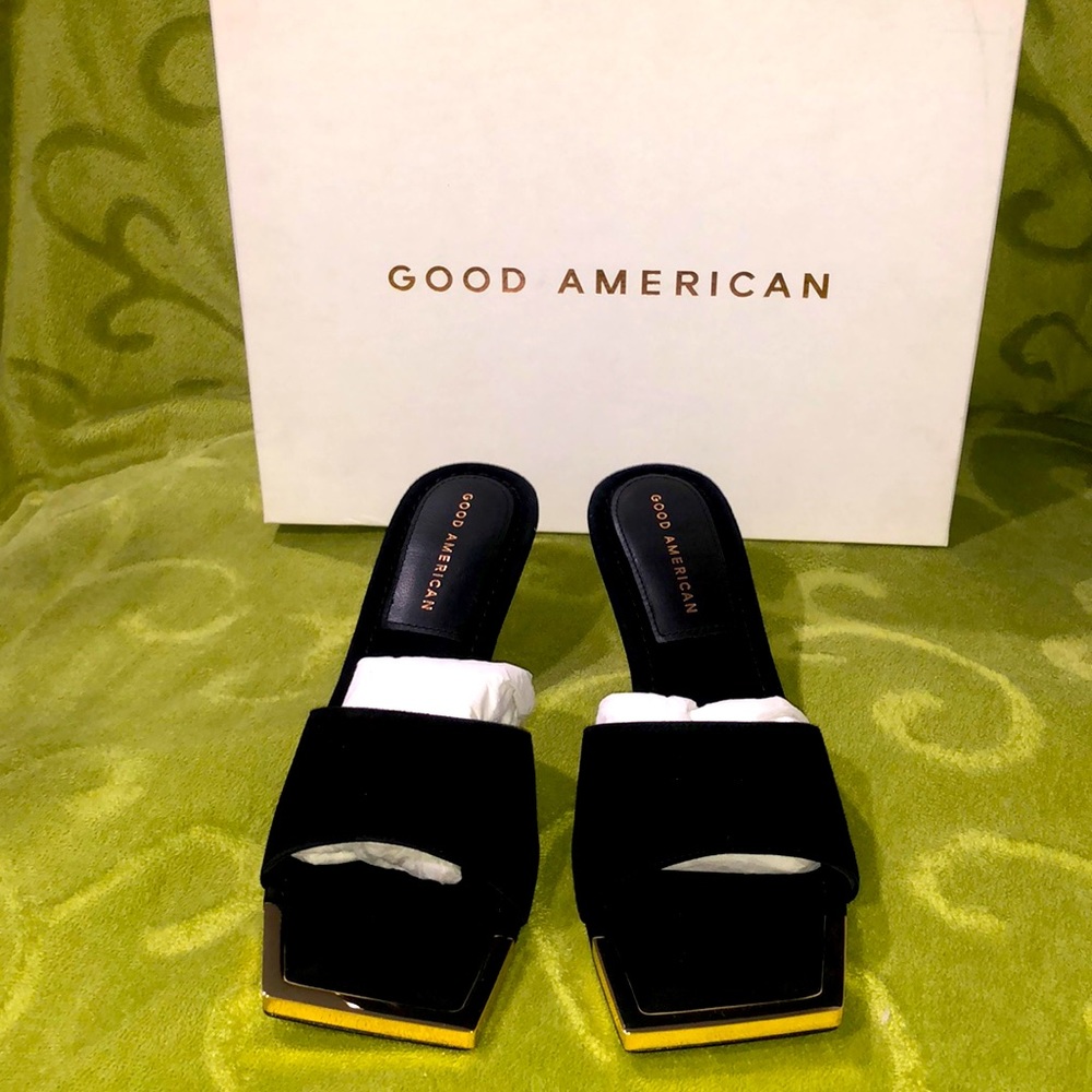 Good American Kitten Heels